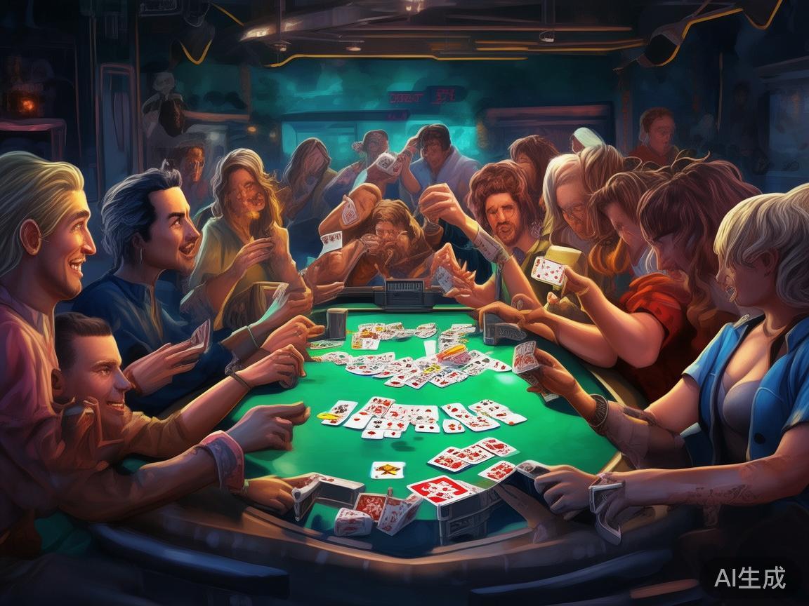 真实互动是当前在线棋牌游戏的核心亮点之一。相比于A